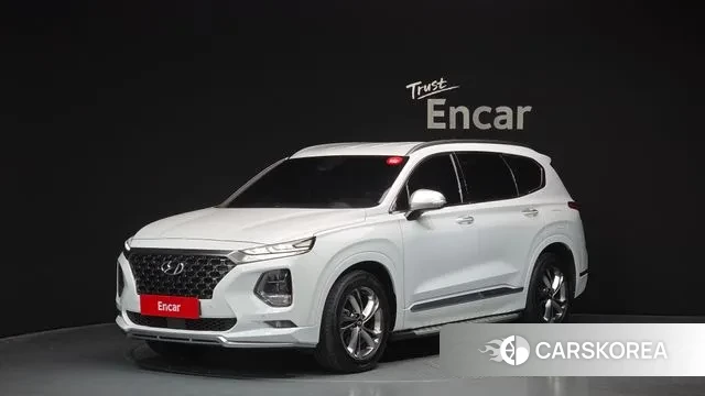Hyundai Santa Fe TM 2019 Белый из Кореи