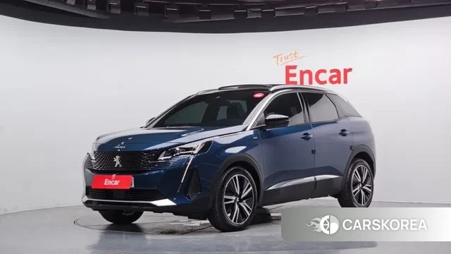 Peugeot 3008 second generation 2023 Синий из Кореи