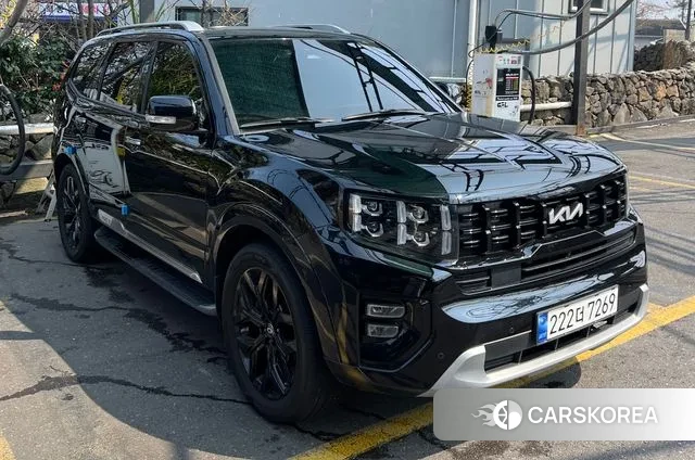 Kia Mohave Master 2023 Черный из Кореи