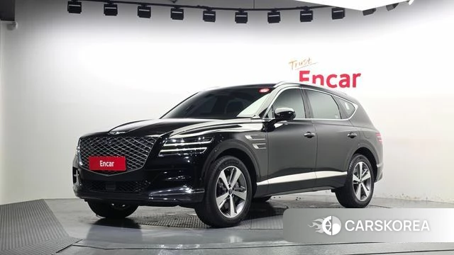 Genesis GV80 2022 Черный из Кореи