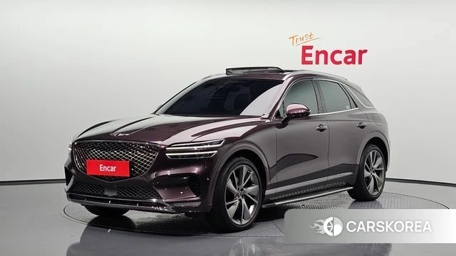Genesis GV70 2021 Красный из Кореи