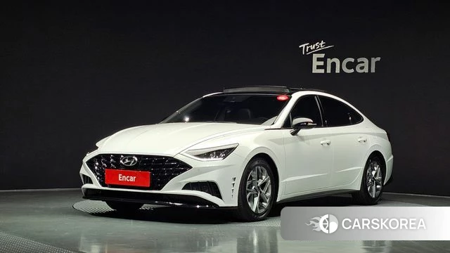 Hyundai Sonata (DN8) 2022 Белый из Кореи