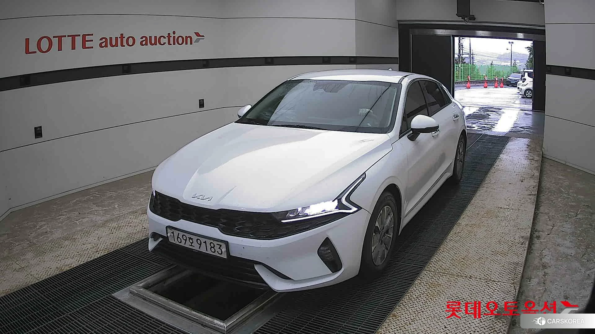 Kia K5 Hybrid 2023 Snow White Pearl (optional) из Кореи