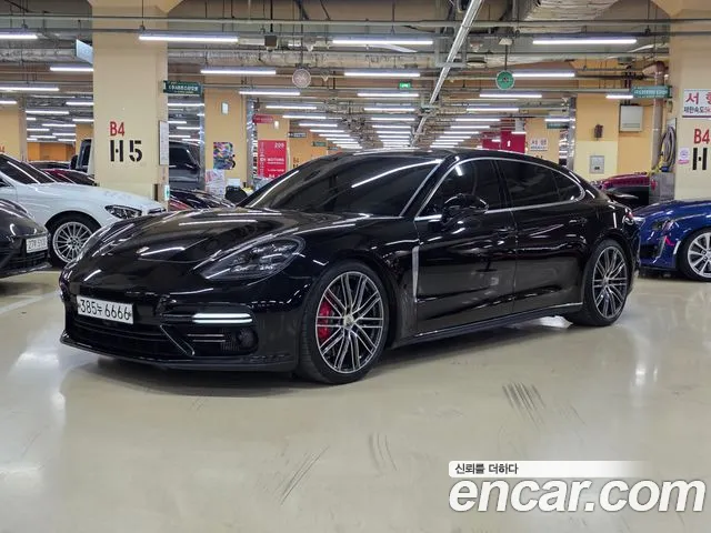 Porsche Panamera (971) 2019 Черный из Кореи