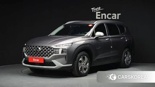 Hyundai The New Santa Fe 2022 Серый из Кореи