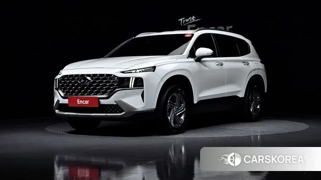 Hyundai The New Santa Fe 2022 Белый из Кореи