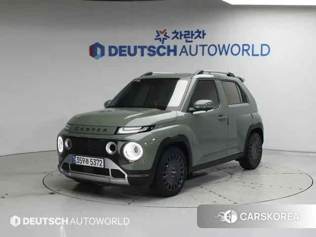 Hyundai Casper 2024 Светло-зеленый из Кореи