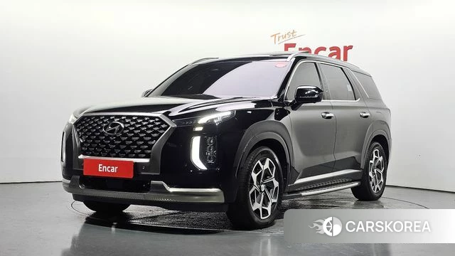 Hyundai Palisade 2022 Черный из Кореи