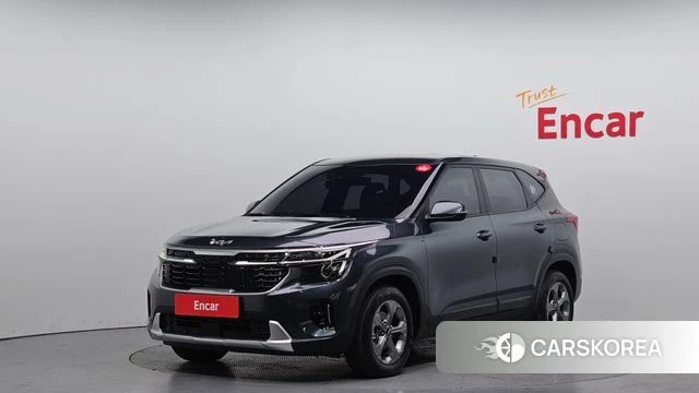Kia The New Seltos 2023 Серый из Кореи