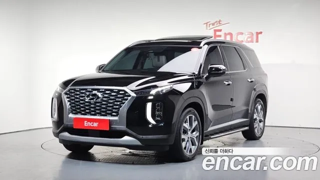 Hyundai Palisade 2019 Черный из Кореи
