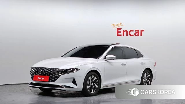 Hyundai The New Grandeur IG Hybrid 2021 Белый из Кореи