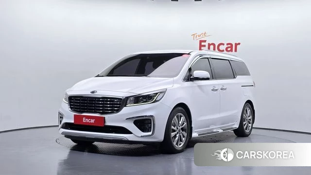 Kia The New Carnival 2018 Белый из Кореи