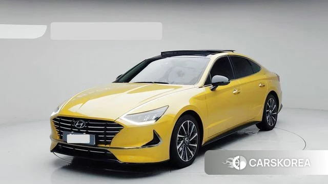 Hyundai Sonata (DN8) 2020 Желтый из Кореи