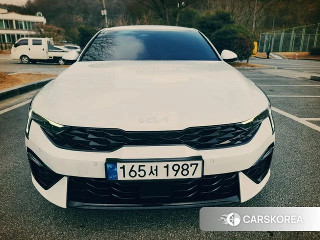 Kia The New K5 3rd generation 2024 Белый из Кореи