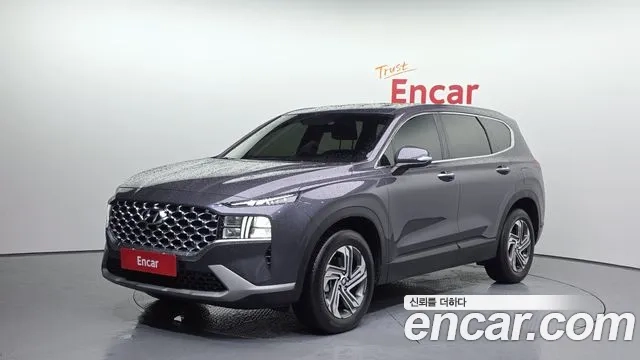 Hyundai The New Santa Fe 2021 Серый из Кореи