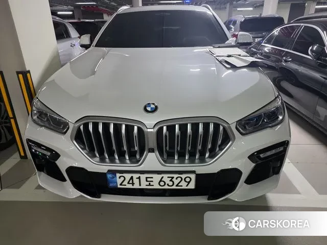 BMW X6 (G06) 2021 Белый из Кореи