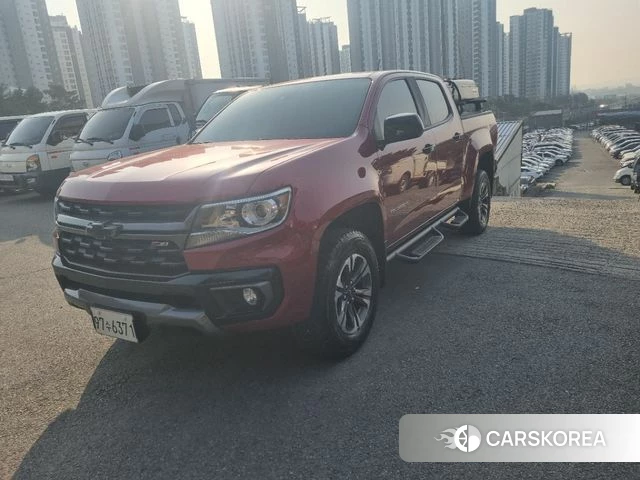 Chevrolet (GM Daewoo) Real New Colorado 2021 Красный из Кореи