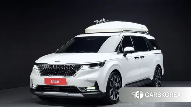 Kia Carnival 4th generation 2021 Белый из Кореи