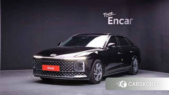 Hyundai Grandeur (GN7) 2023 Черный из Кореи