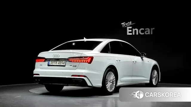 Audi A6 (C8) 2020 Белый из Кореи