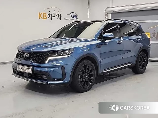 Kia Sorento 4th Generation 2021 Синий из Кореи