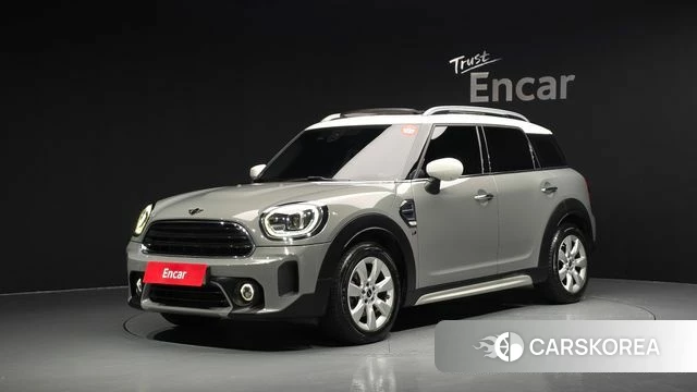 Mini Cooper Countryman 2021 Серебристо-серый из Кореи