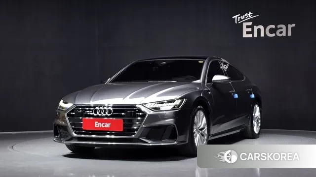 Audi A7 (4K) 2020 Серый из Кореи