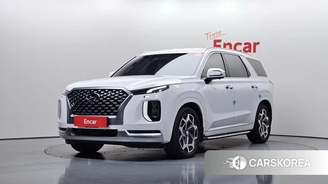 Hyundai Palisade 2021 Белый из Кореи