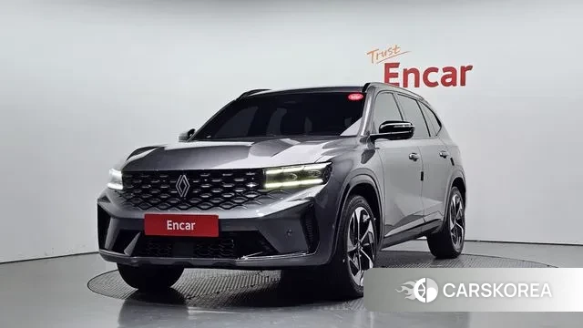Renault Korea (Samsung) Grand Coleos 2025 Серебристо-серый из Кореи