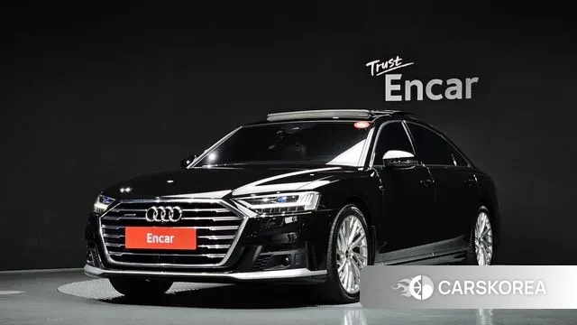 Audi A8 (D5) 2021 Черный из Кореи