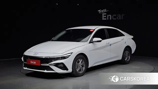 Hyundai The New Avante (CN7) 2024 Белый из Кореи