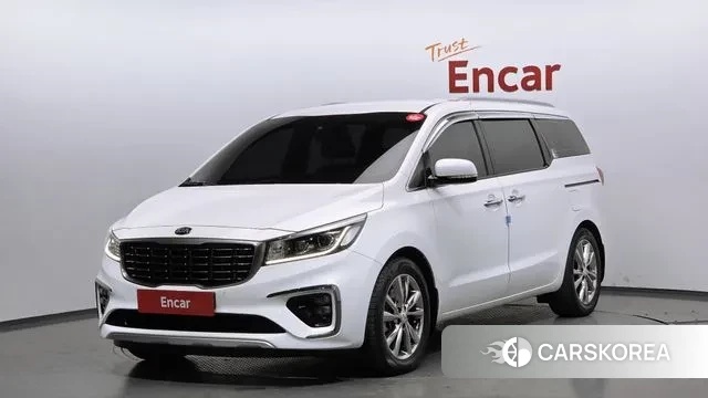 Kia The New Carnival 2018 Белый из Кореи