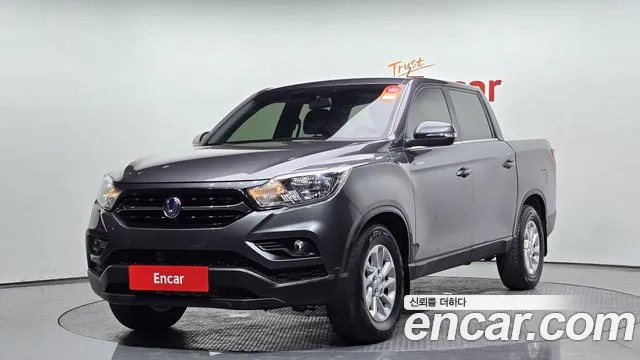 Ssangyong Rexton Sports 2021 Серый из Кореи