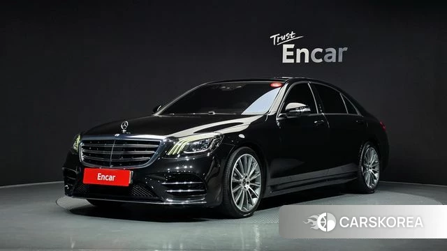 Mercedes-Benz S-Class W222 2018 Черный из Кореи