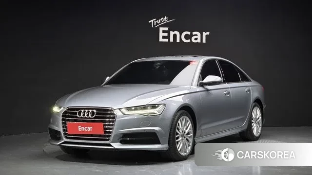 Audi New A6 2018 Серебристо-серый из Кореи