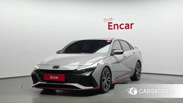 Hyundai Avante (CN7) 2021 Серый из Кореи