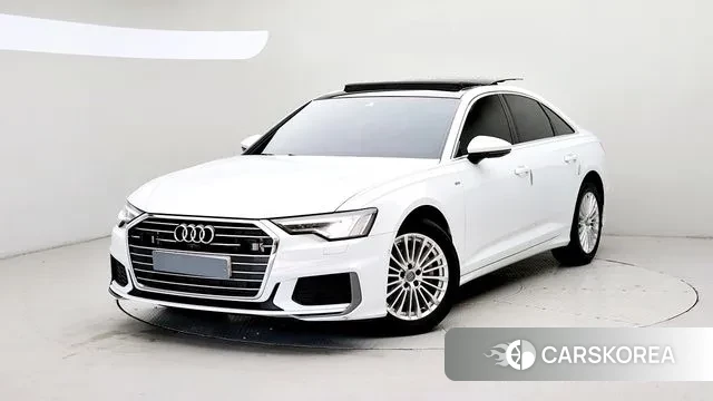 Audi A6 (C8) 2020 Белый из Кореи