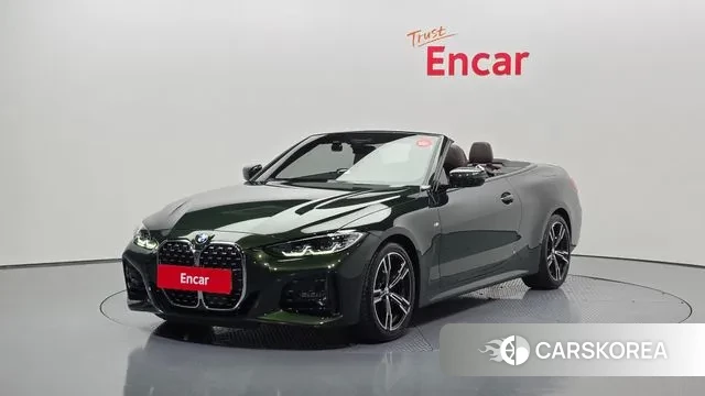 BMW 4 Series (G22) 2021 Зеленый из Кореи