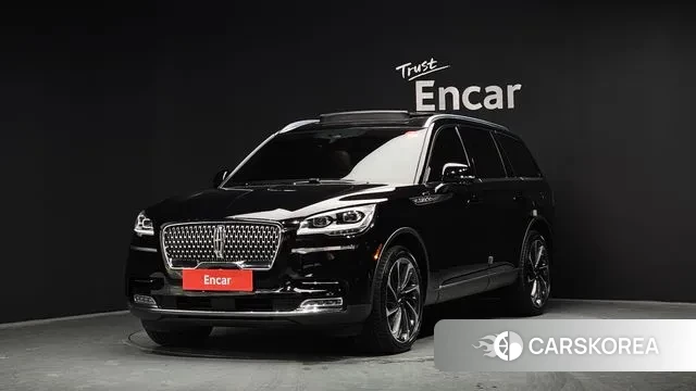 Lincoln Aviator 2nd generation 2021 Черный из Кореи
