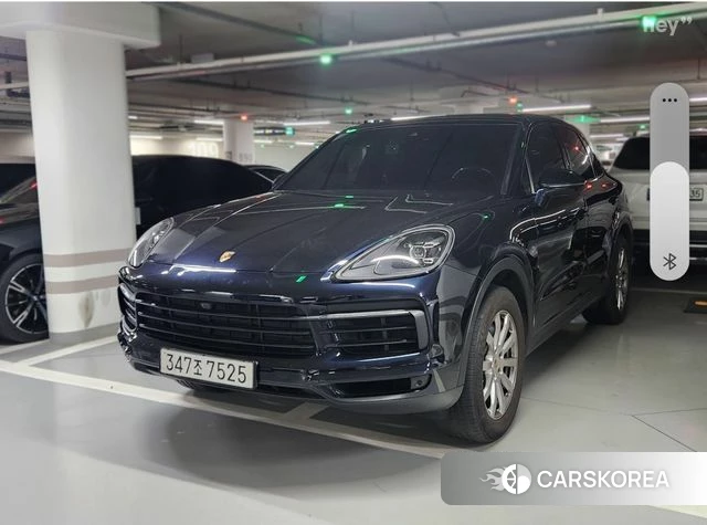 Porsche Cayenne (PO536) 2020 Синий из Кореи