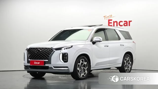 Hyundai Palisade 2021 Белый из Кореи