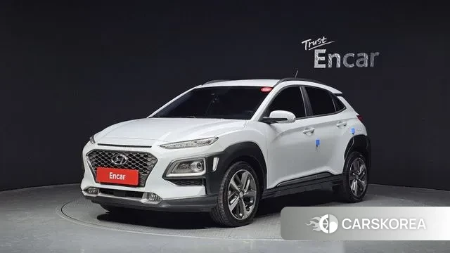 Hyundai Kona 2018 Белый из Кореи