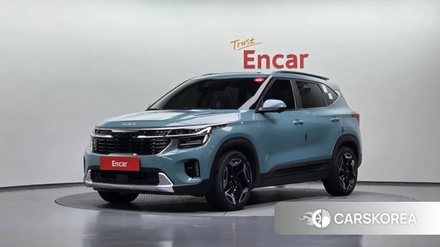 Kia The New Seltos 2022 Небесно-голубой из Кореи