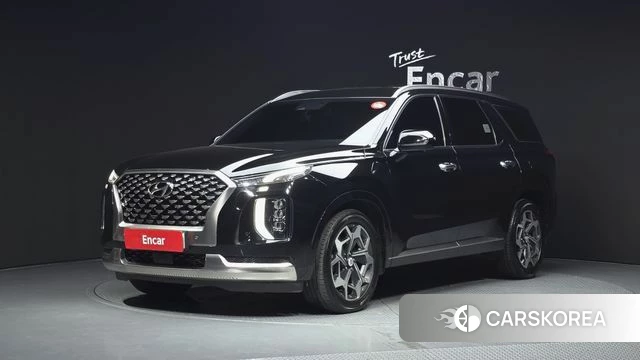 Hyundai Palisade 2021 Черный из Кореи