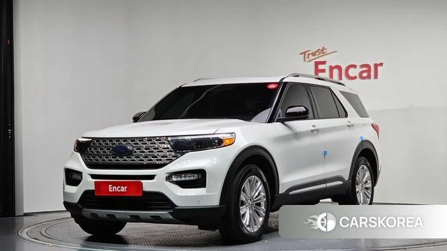 Ford Explorer 6th Generation 2022 Белый из Кореи