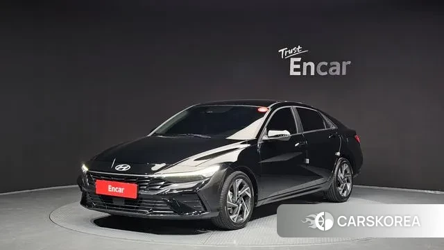 Hyundai The New Avante (CN7) 2023 Черный из Кореи