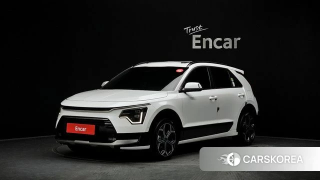Kia Di Ol Nu Niro 2022 Белый из Кореи