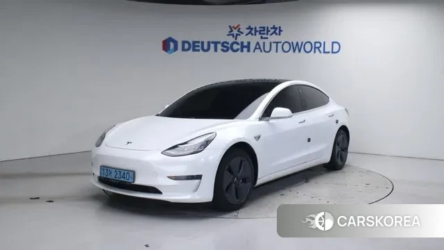 Tesla Model 3 2020 Белый из Кореи
