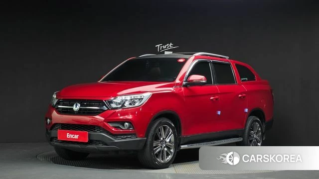 Ssangyong Rexton Sports 2018 Красный из Кореи