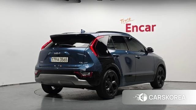 Kia Di Ol Nu Niro 2022 Синий из Кореи